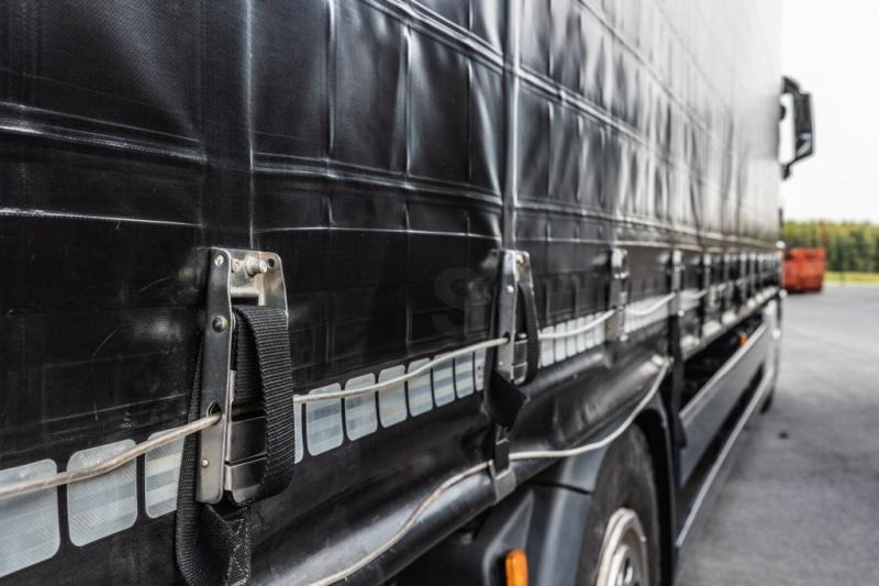 Curtainsider truck MAN TGX 18.400 XLX+HAYON