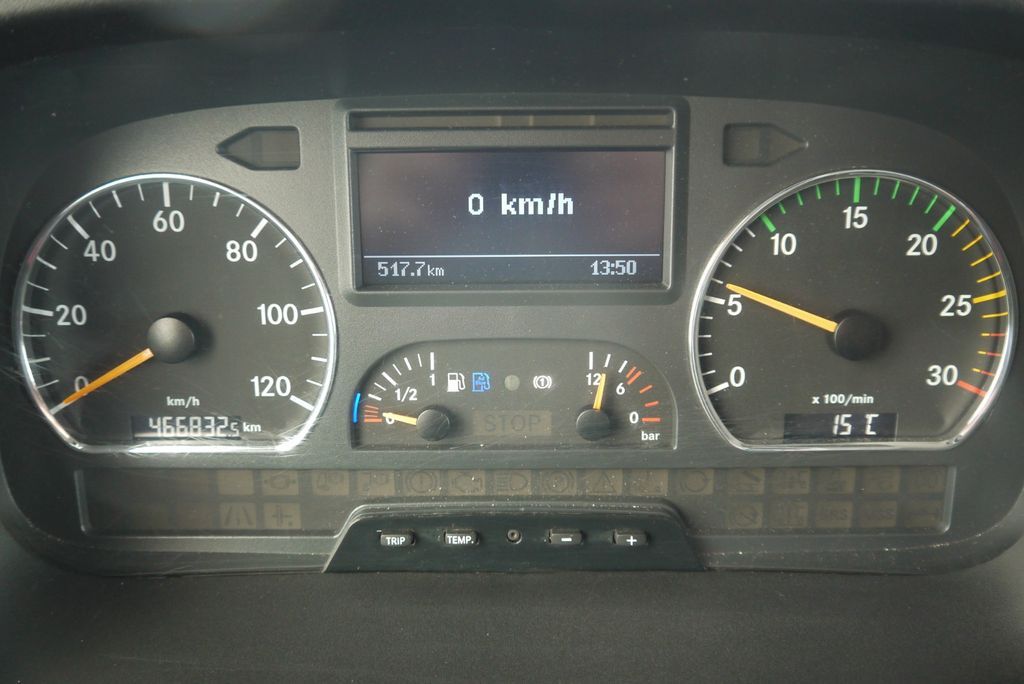 Curtainsider truck Mercedes-Benz 1224 Atego/Dautel LBW 1,50to. | Klima*AHK+Duom.*