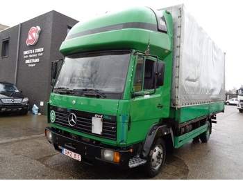 Curtainsider truck Mercedes-Benz 814