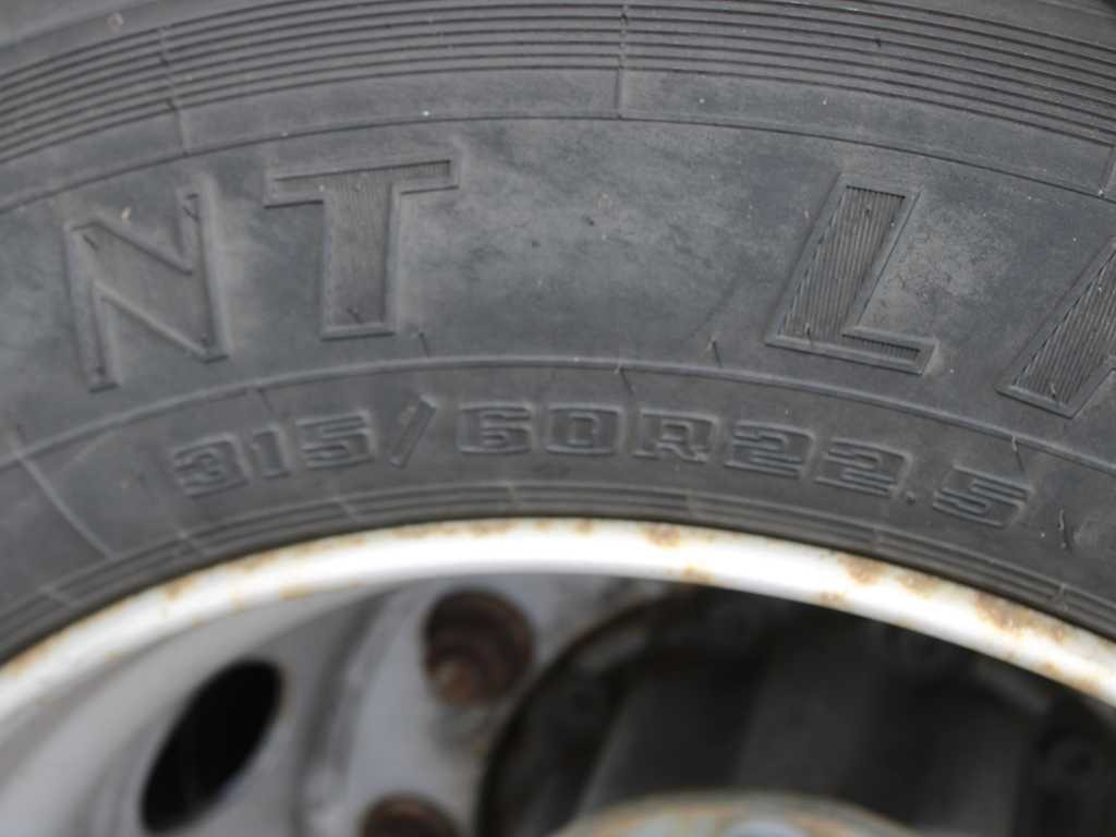 Curtainsider truck Mercedes-Benz Actros 2542, EURO 6, 6X2, NAVIGATION