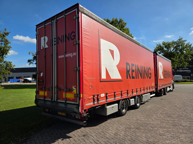 Curtainsider truck Mercedes-Benz Actros 2545 6X2 Retarder Volumecombi