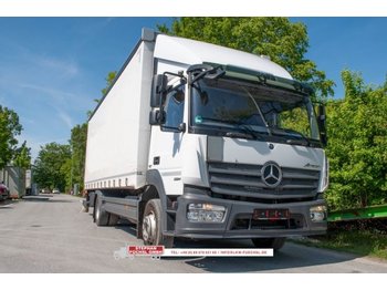 Curtainsider truck Mercedes-Benz Atego 1224 L BL 1224 L LKW Schiebeplanen Hebebühne