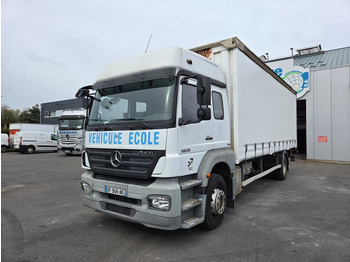 Curtainsider truck Mercedes-Benz Axor 1829 - full steel/lames