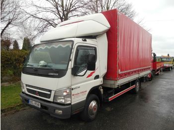 Curtainsider truck Mitsubishi FUSO CANTER 6C18, LBW