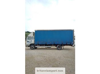 RENAULT Midliner M140 left hand drive manual pump 6 cylinder 13 ton - curtainsider truck
