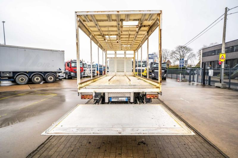 Curtainsider truck Renault MIDLUM 180 DXI (12 T)