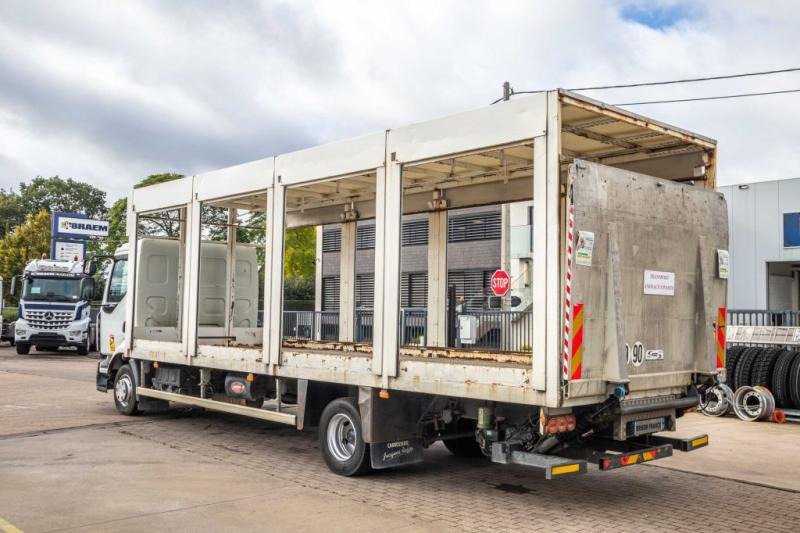 Curtainsider truck Renault MIDLUM 180 DXI (12 T)