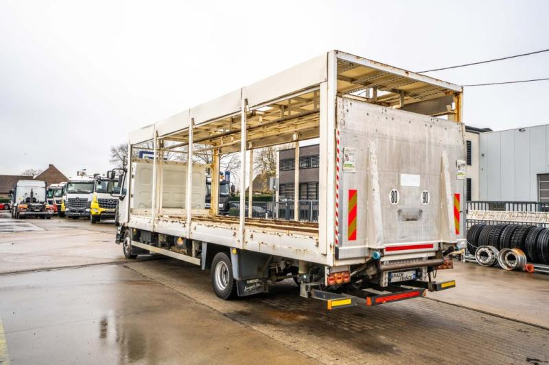 Curtainsider truck Renault MIDLUM 180 DXI (12 T)