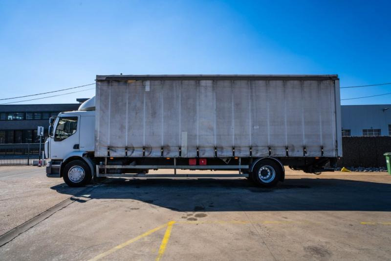 Curtainsider truck Renault MIDLUM 270 (18t) DXI