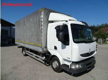 Curtainsider truck Renault Midlum 10.220 DXi