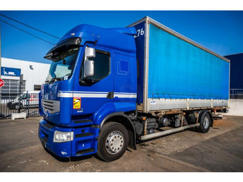 Curtainsider truck Renault PREMIUM 380 DXI+DHOLLANDIA