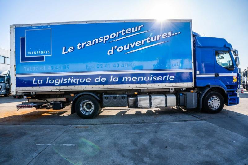 Curtainsider truck Renault PREMIUM 380 DXI+DHOLLANDIA