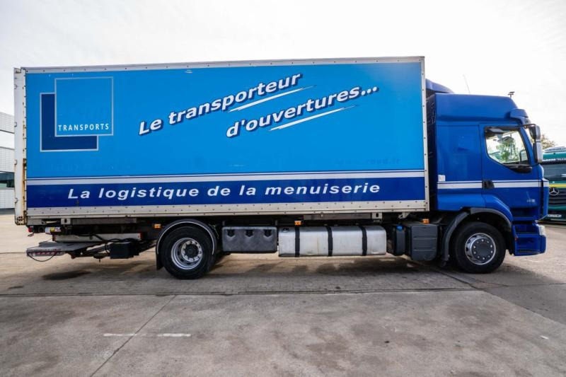 Curtainsider truck Renault PREMIUM 380 DXI + DHOLLANDIA
