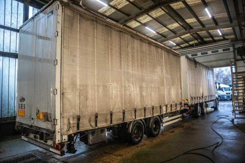 Curtainsider truck Renault PREMIUM 430DXI-6X2-(+remorque=3.500€)