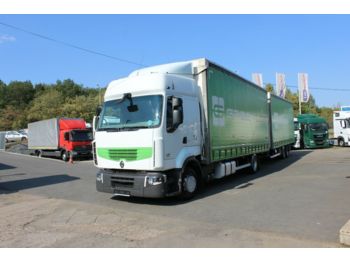 Curtainsider truck Renault PREMIUM R 430.18 PR 4X2 EURO 5 EEV , + PANAV 201