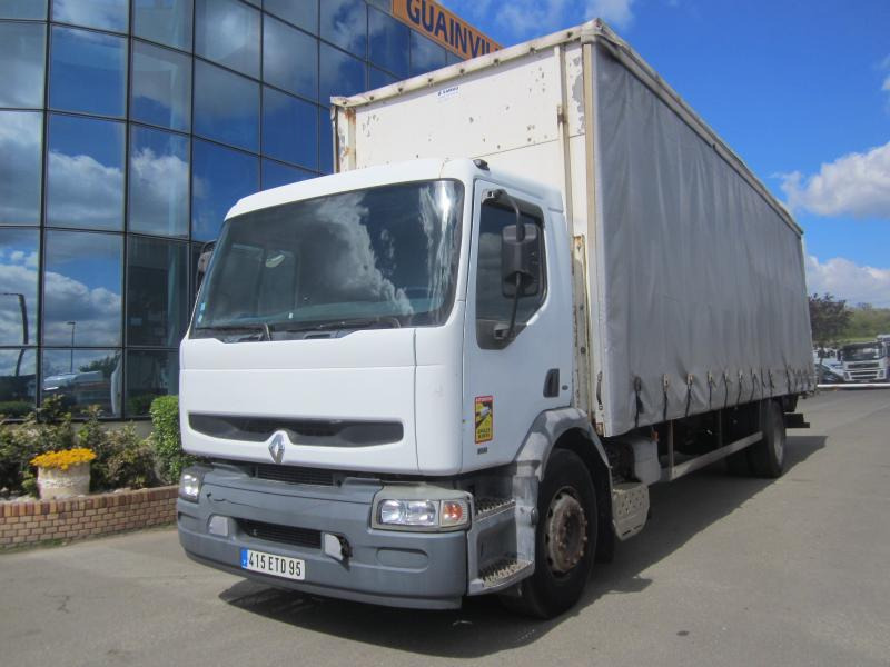 Curtainsider truck Renault Premium 260