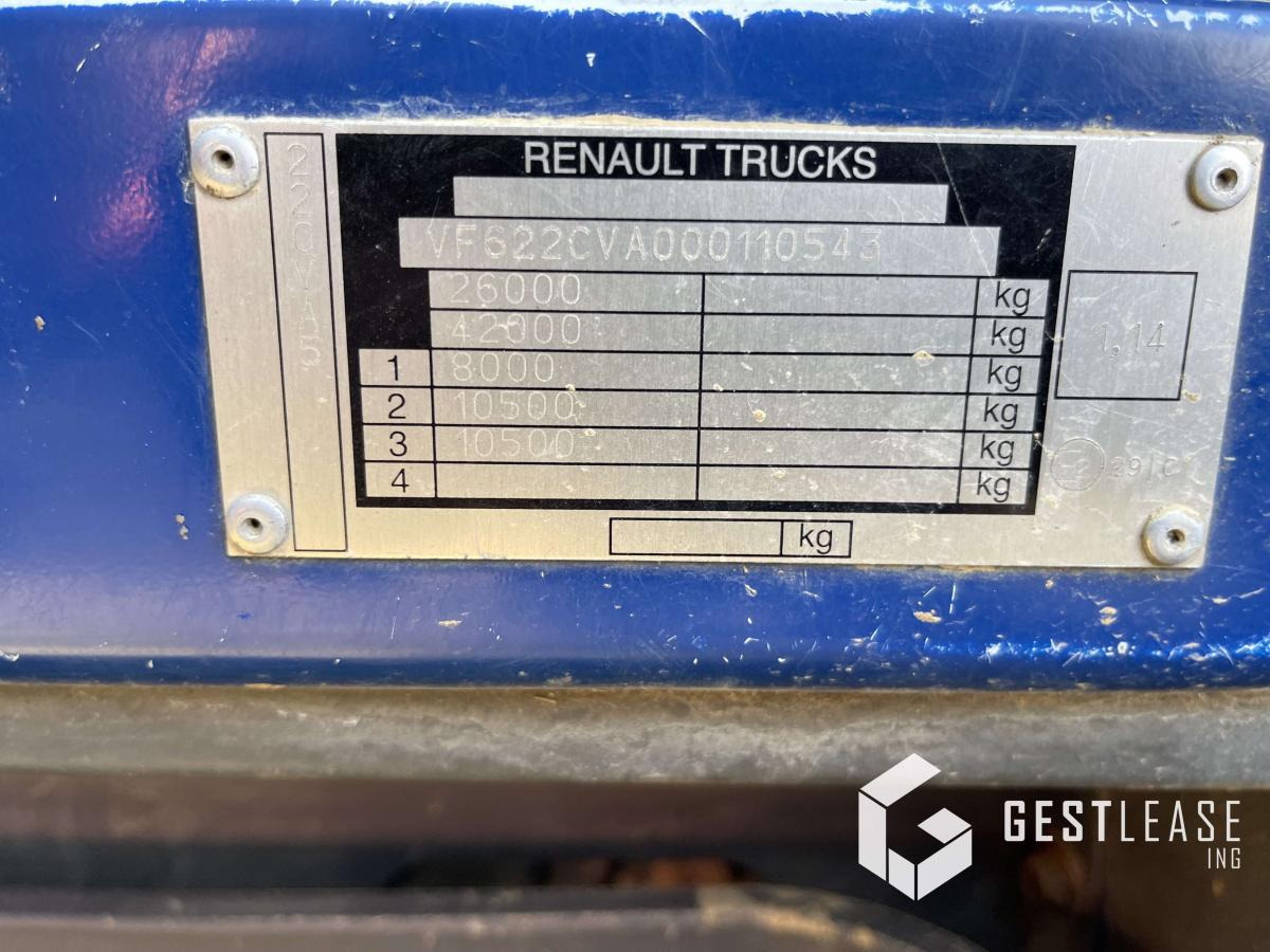 Curtainsider truck Renault Premium 320 DCI