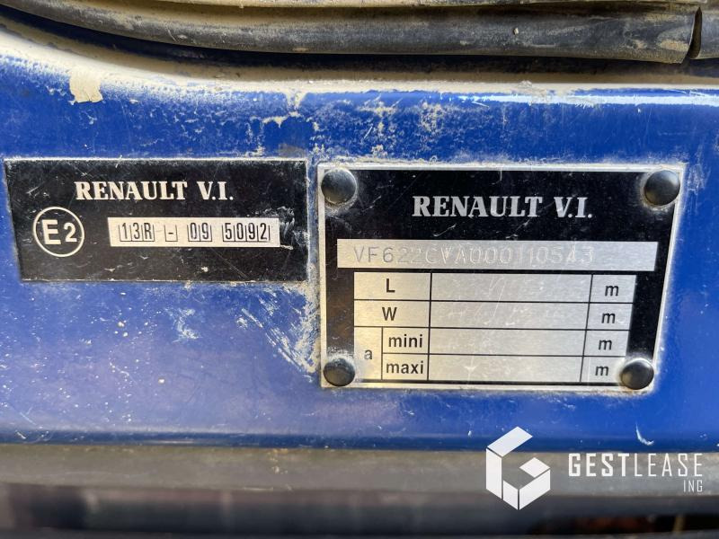 Curtainsider truck Renault Premium 320 DCI