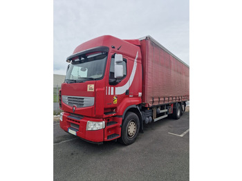 Curtainsider truck Renault Premium 450dxi