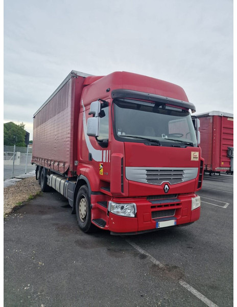 Curtainsider truck Renault Premium 450dxi