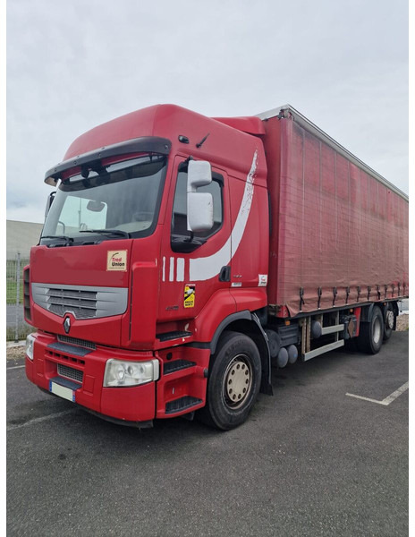 Curtainsider truck Renault Premium 450dxi