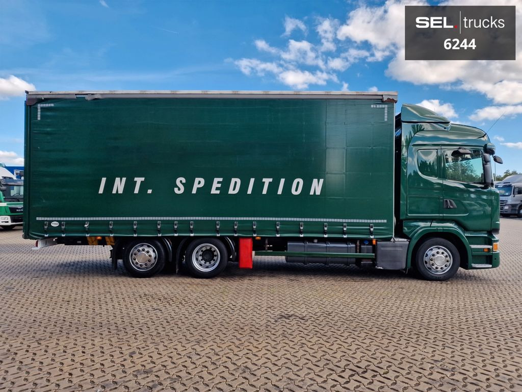 Curtainsider truck Scania R450 LB6X2MLB / Retarder