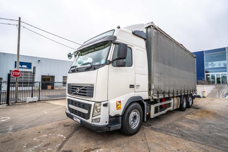 Curtainsider truck Volvo FH 13 460 -6x2 ( +E64419=AANHANGER)