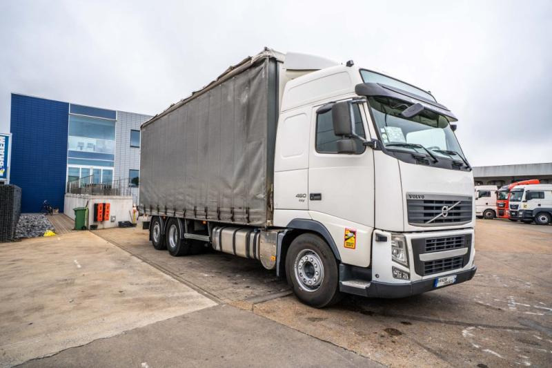 Curtainsider truck Volvo FH 13 460 -6x2 ( +E64419=AANHANGER)