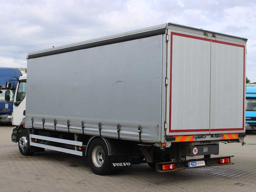 Curtainsider truck Volvo FL 240, EURO 5
