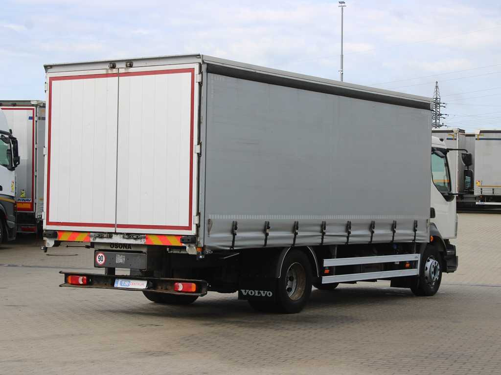 Curtainsider truck Volvo FL 240, EURO 5