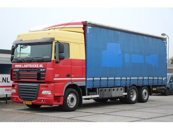 Curtainsider truck DAF 105.410 EURO 5 XF: picture 1