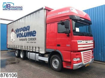Curtainsider truck DAF 105 XF 460 SSC, 6x2, EURO 5, Airco: picture 1
