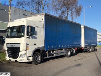 Curtainsider truck DAF 106 XF 460 6x2, EURO 6, Through-loading system, Combi: picture 1