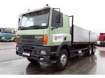 Dropside/ Flatbed truck DAF 85 400 6x4: picture 1