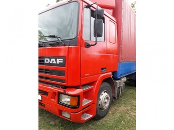 Curtainsider truck DAF 95.350 ATI 4X2 stake body - spring: picture 1