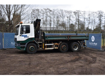Crane truck, Dropside/ Flatbed truck DAF AG75RC: picture 1