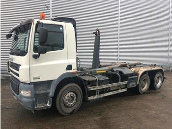 Hook lift truck DAF AT 85.410 T 6x4 AT 85.410 T 6x4, Meiller 2065 eFH.: picture 1