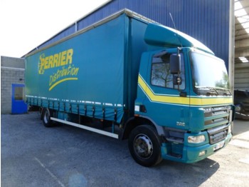 Curtainsider truck DAF CF75 250 INTARDER: picture 1