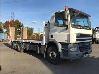 Dropside/ Flatbed truck for transportation of heavy machinery DAF CF85 410: picture 1