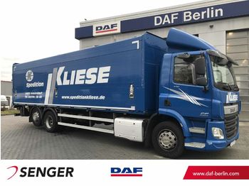 Beverage truck DAF CF 330 FAN AS-Tronic, Topline 9,3 m Schwenkwand: picture 1