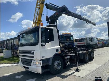 Cab chassis truck, Crane truck DAF CF 75.250 6X2 + HIAB 211W MET REMOTE: picture 1