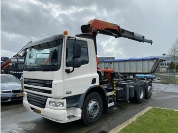 Cab chassis truck, Crane truck DAF CF 75.250 6X2 + PALFINGER PK20002 MET REMOTE: picture 1