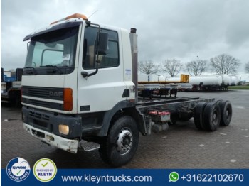 Cab chassis truck DAF CF 85.360 6x4 steel euro 2: picture 1