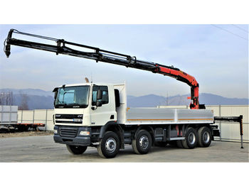 Dropside/ Flatbed truck DAF CF 85.360 Pritsche 6,90m+Kran/FUNK *Topzustand!: picture 1