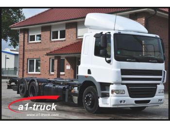 Container transporter/ Swap body truck DAF CF 85 / 360 verzinkter BDF Rahmen, EURO 5: picture 1
