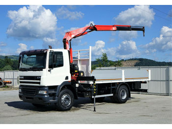 Dropside/ Flatbed truck DAF CF 85.380*Pritsche 5,80m+KRAN *4x2*Topzustand!: picture 1