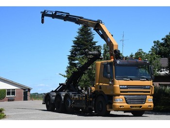 Cable system truck, Crane truck DAF CF 85.410 CF85/410 !!KRAAN/CONTAINER!!RADIO REMOTE!!EURO5!!: picture 1