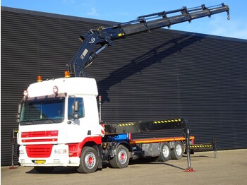 Crane truck DAF CF 85.430 8x2 / MANUAL GEARBOX / HIAB 70 t/m crane / kran: picture 1