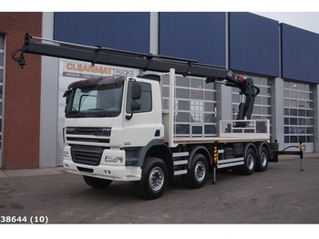 Truck DAF FAD 85 CF 410 8x4 Euro 5 Hiab 37 ton/meter laadkraan: picture 1