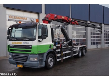 Hook lift truck DAF FAN 85 CF 360 HMF 22 ton/meter laadkraan: picture 1